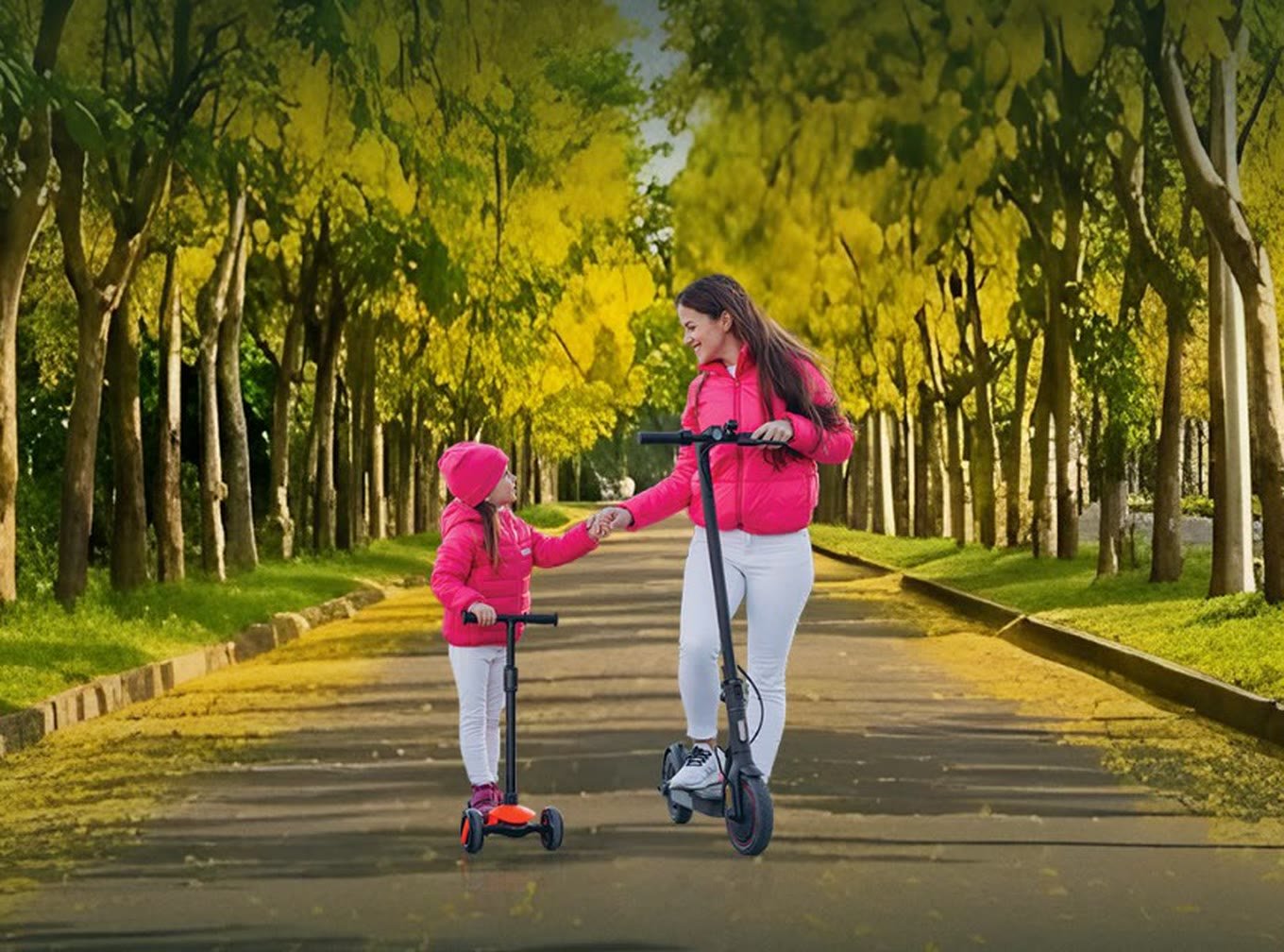Amaltas Avenue: golden blooms brighten this street through every season