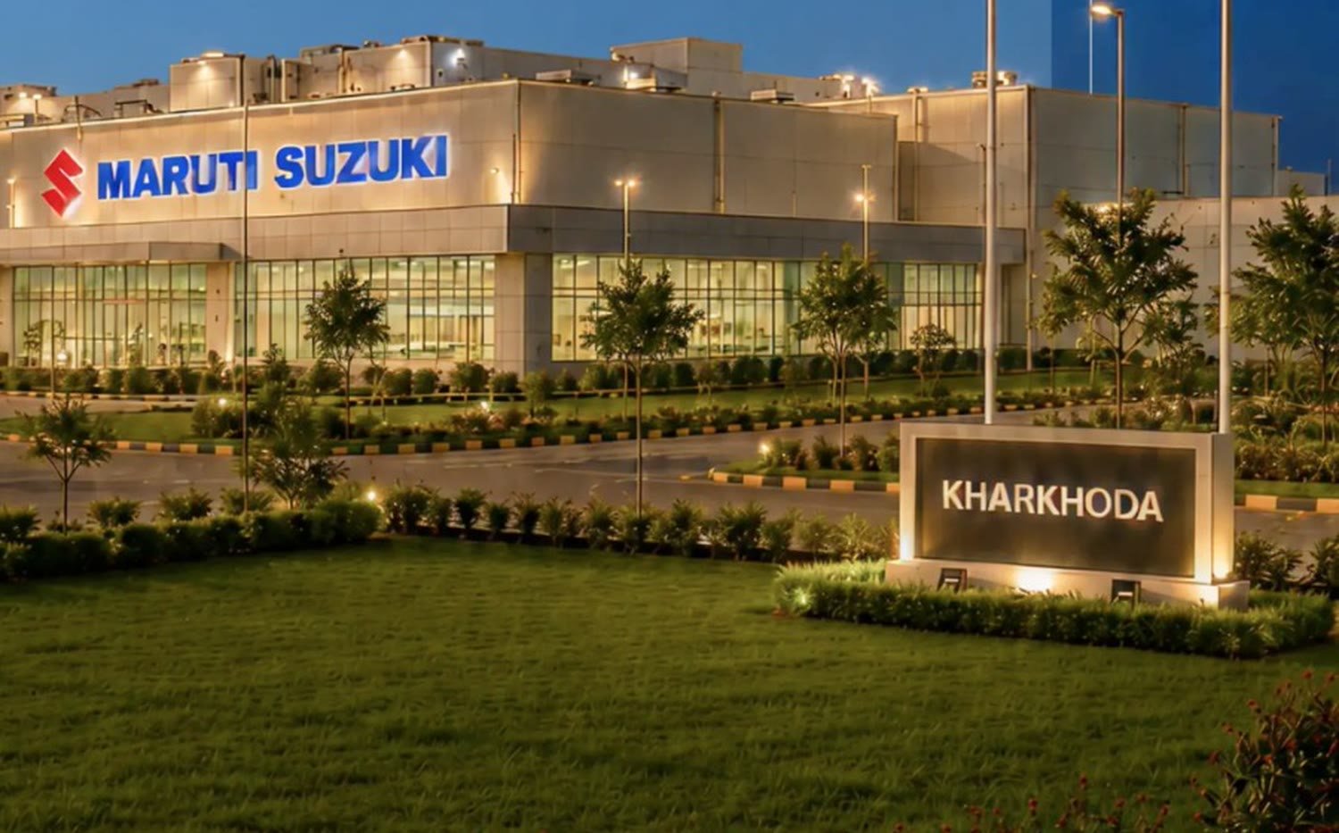 Maruti Suzuki manufacturing plant at Kharkhoda